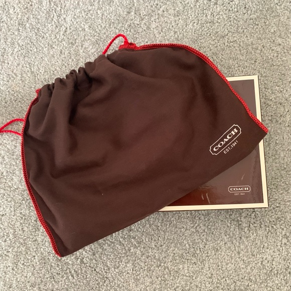 Coach Dust Bag and Box - Picture 1 of 9